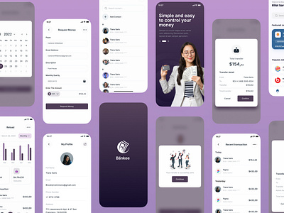 Bank - Mobile App Design