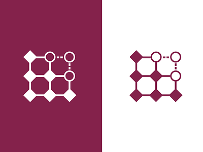 IoT Winerack logo branding design flat geometric logo logotype vector wine