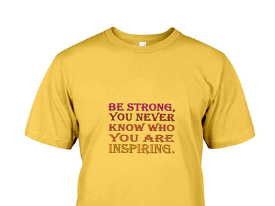 be strong designs