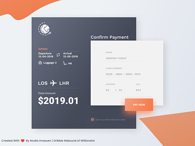 Confirm Payment  | 002