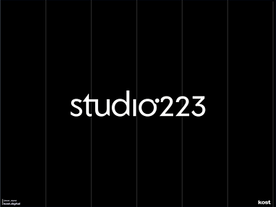 Conception de logo : Studio 223 | Kost Digital