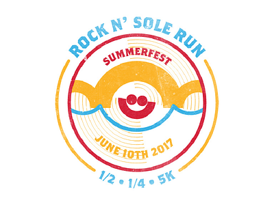 Rock 'N Sole Run Tshirt Concept | Hoan Bridge