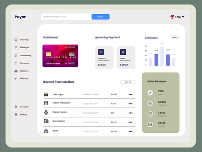 Online Dashboard