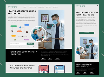 Being Healthy Consult Page adobe adobe xd branding design homepage homepage design illustration illustrator design photoshop template template design ui uiadobe user userinterface