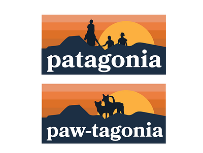 PATAGONIA- LOGO STUDY branding design graphic design logo typography