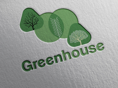 Greenhouse LOGO 3d animation branding design graphic design greenhouse illustration logo motion graphics name sadikahmadbabu ui ux vector