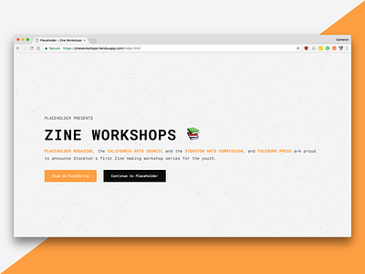 Placeholder's Zine Workshops