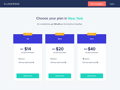 Experiments in pricing plans cards plan cards plans pricing