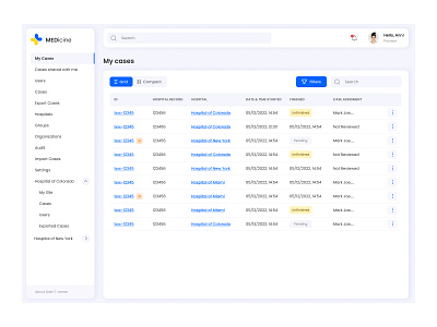 Medicine. UI/UX