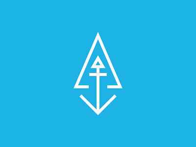 Anchor Point Insights anchor branding clean icon identity logo mark sharp tech