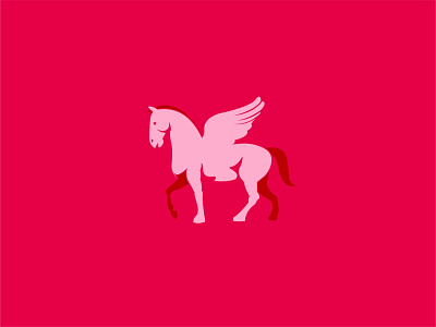 Pegasus icon animal bold branding fly graphic design horse icon illustration illustrator logo pegasus vector design wings