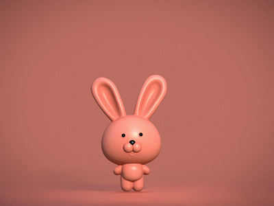 3D fairy hare