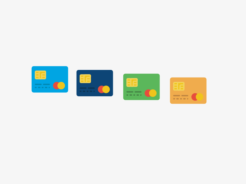 Credit Card Loader for  by Melanie Berberette on Dribbble
