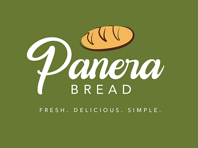 Panera Bread Logo Redesign branding logo logo design rebrand redesign typeface