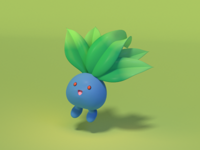 pokemon 3d c4d design pokemon