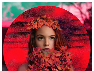 Girl in Red alternative rock art direction creative direction desin digital girl in red graphic design music photo manipulation photo retouching photoshop poster design retouching social media vector