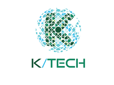 K/Tech logo art direction branding design graphic design logo vector