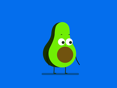 Active avocado 🥑 animation avocado creative cute design fun funny gif illustration illustrator motion design motiongraphics simple vector