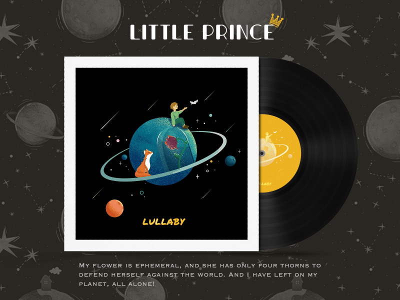 Little prince_cover animation illustration