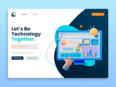 Montechelo landing page