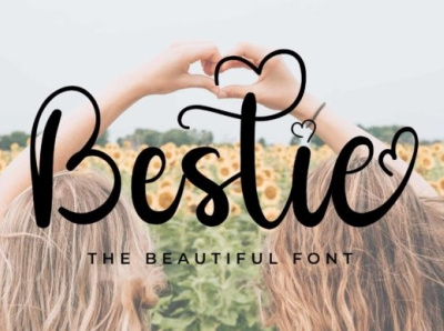 Bestie Font app branding crafting design graphic design illustration logo typography ui ux vector