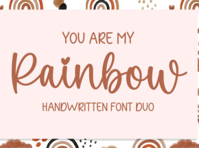 You Are My Rainbow Font