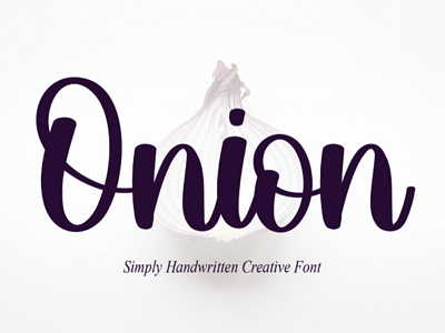 Onion Font app branding crafting design graphic design illustration logo typography ui ux vector