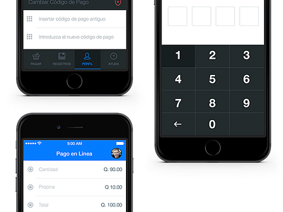 Payment App app flat icons minimal payment ui uiux ux