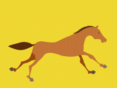 Animated horse animal animation gif horse motion weltenwandler