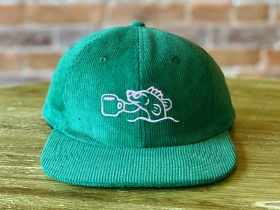 Little Amps Fish Hat apparel coffee illustration