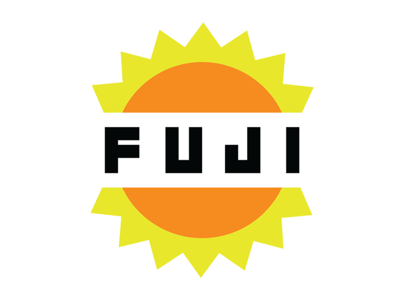FUJI Solar Services design graphic design logo solar sun typography