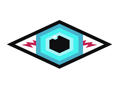 Eyeball design eyeball geometric graphic design icon illustration