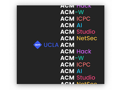 UCLA ACM: Our communities