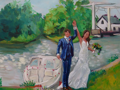 Wedding painting