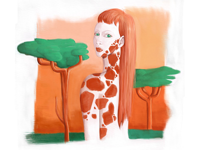 Giraffe lady