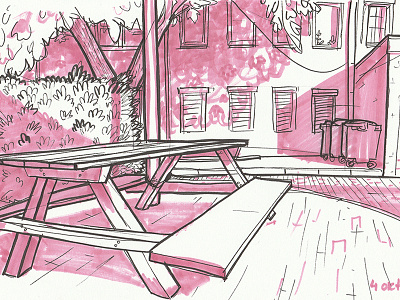 Inktober sketch number four drawing illustration inktober pink pinkribbon sketch sketchbook