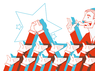 Editorial WIP editorial illustration illustrator magazine politics