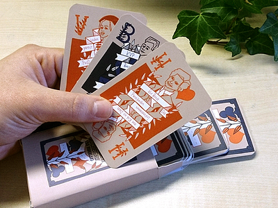 Playing card deck