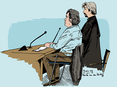 Courtroom X breda court courtroom drawing faces illustration law realism rechtbank rechtbanktekenen sketch