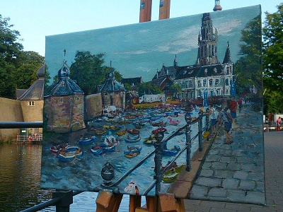 Painting Breda Drijft breda breda drijft haven live painting live schilderen painting schilderen schilderij