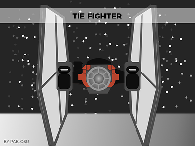 Tie Fighter art cartoon design digital doodle drawing droid illustration sketch starwars tie fighter tiefighter
