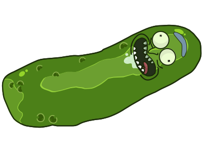 Pickle Rick!!!!! cartoons designer drawings mac pickle rick rick and morty sketchapp
