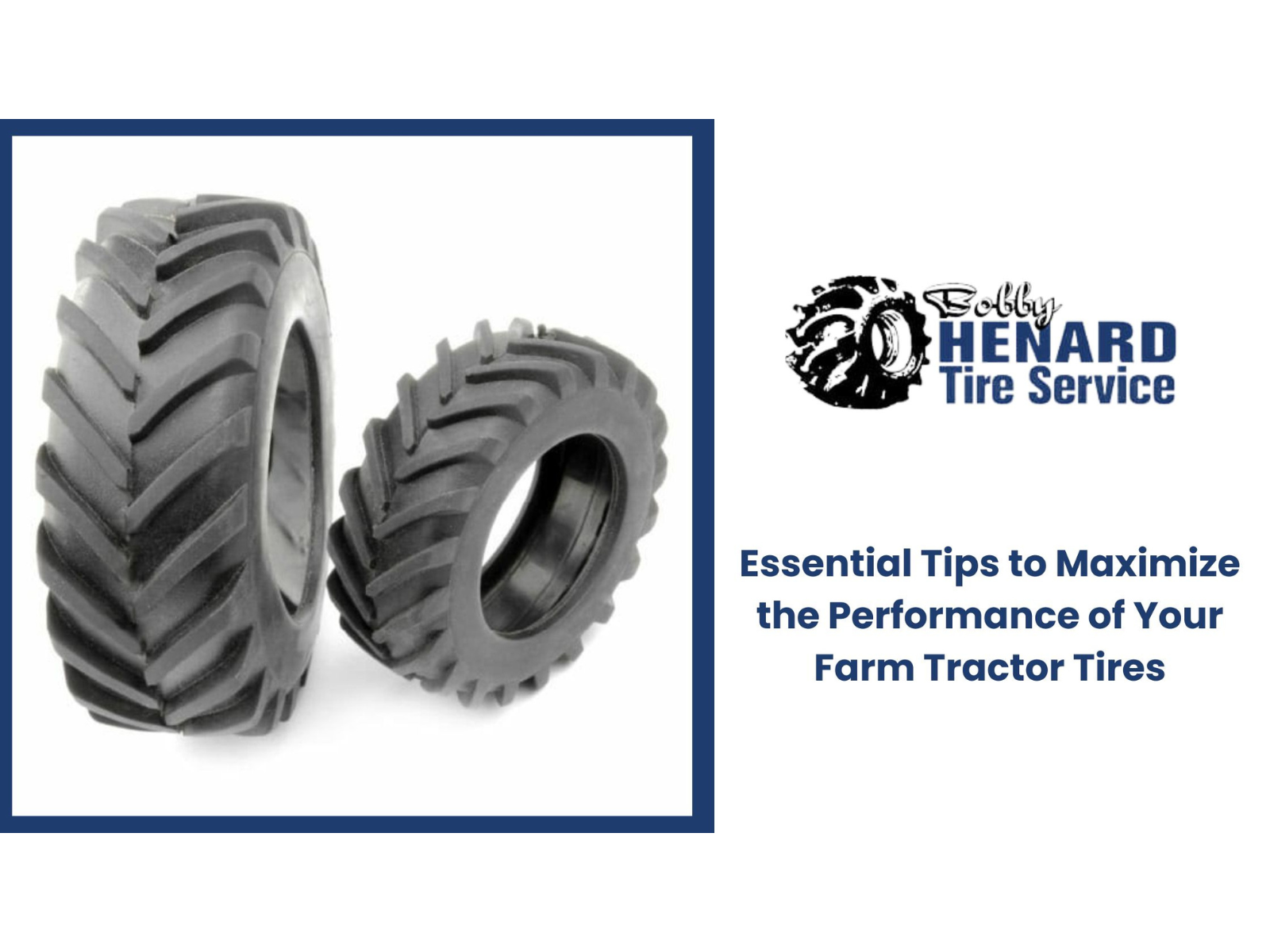 Tips to Improve the Performance of Your Farm Tractor Tires by Sarah