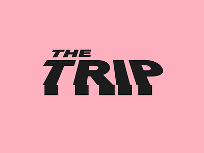 The Trip logo trip wordmark