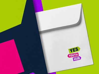 Yes Youth Hub | Branding brand and identity branding color colorful logo modern simple startup youth