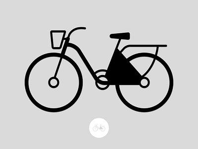 City Bike Icon malaga rent sketch