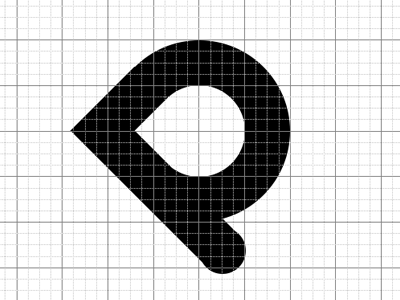 Playing with the "P" for a friend's logo branding indentity logo logo design mockup p test