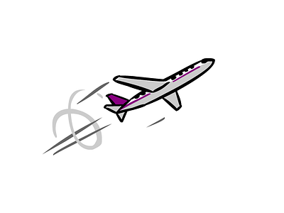 It's a plane! background illustration vectorial