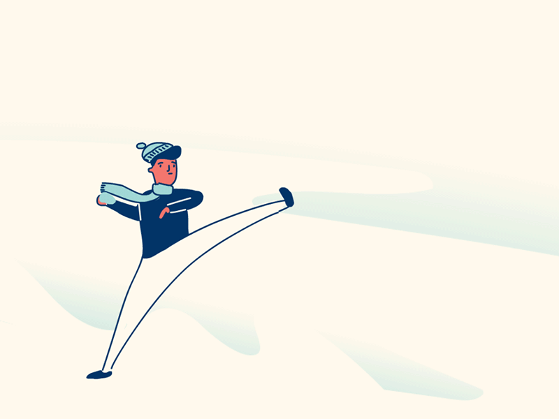 180 View - Baseball animation baseball cel character design flash flat gif illustration motion snowball