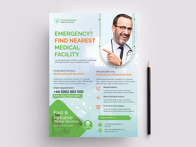 Medical flyer design